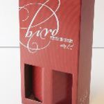2 Bottle Wine Customer Specific Litho Laminated Presentation Gift Box 
