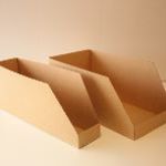 Die Cut Parts Boxes Designed to customer specific size in Kraft E Flute (Heavy Duty) Board 
