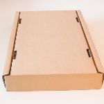 Die Cut Box with Hinged Locking Lid - Twin Cush Board - Style 0427 