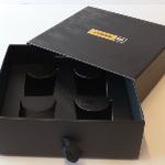 Presentation Slide Box with Sleeve With UV Track Marks and Logo 