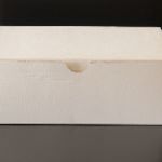 Die Cut DC300 Box with Hinged Lid (Stock Line) Kraft Inside - White Outside - 300x225x113mm
