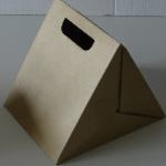 Triangle Carry Box - Kraft Board 