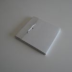 Die Cut Book Box - Unprinted - White external with Locking Tab 