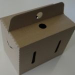 Die Cut Potato Carry Box - Made from 100% Recycled CardBoard 